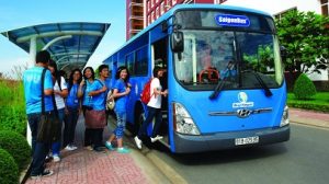 Các tuyến xe buýt tới trường Đại học Quốc tế